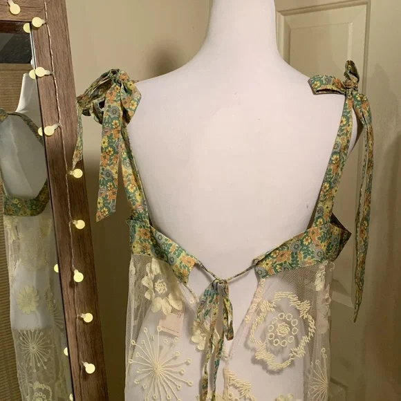 Free People Intimately Bali Flower Fields Maxi Slip - Picture 10 of 13